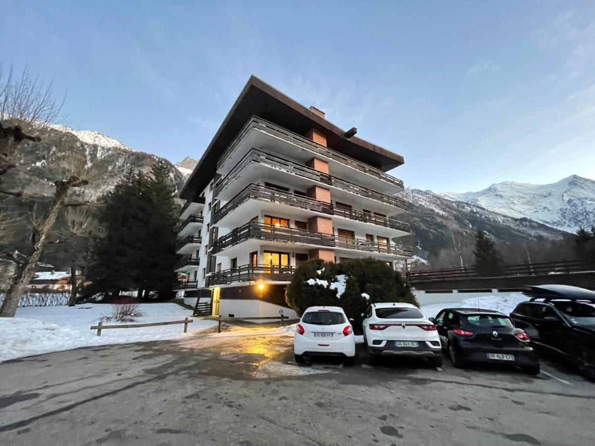 Residence Bois Du Bouchet, Appartement Vue Montagne, Calme, Parking Gratuit, Proche Centre Chamonix Luaran gambar