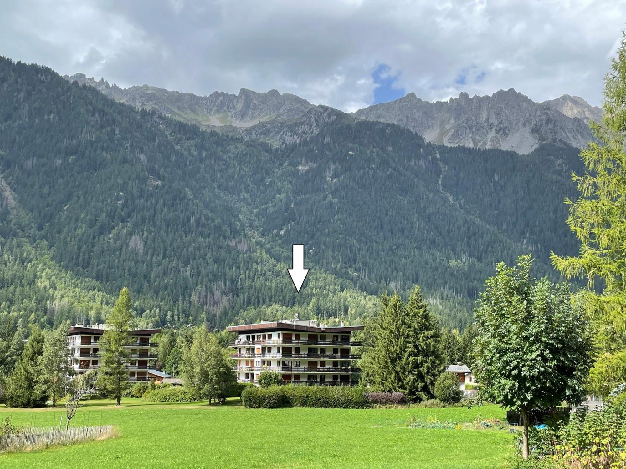 Residence Bois Du Bouchet, Appartement Vue Montagne, Calme, Parking Gratuit, Proche Centre Chamonix Luaran gambar