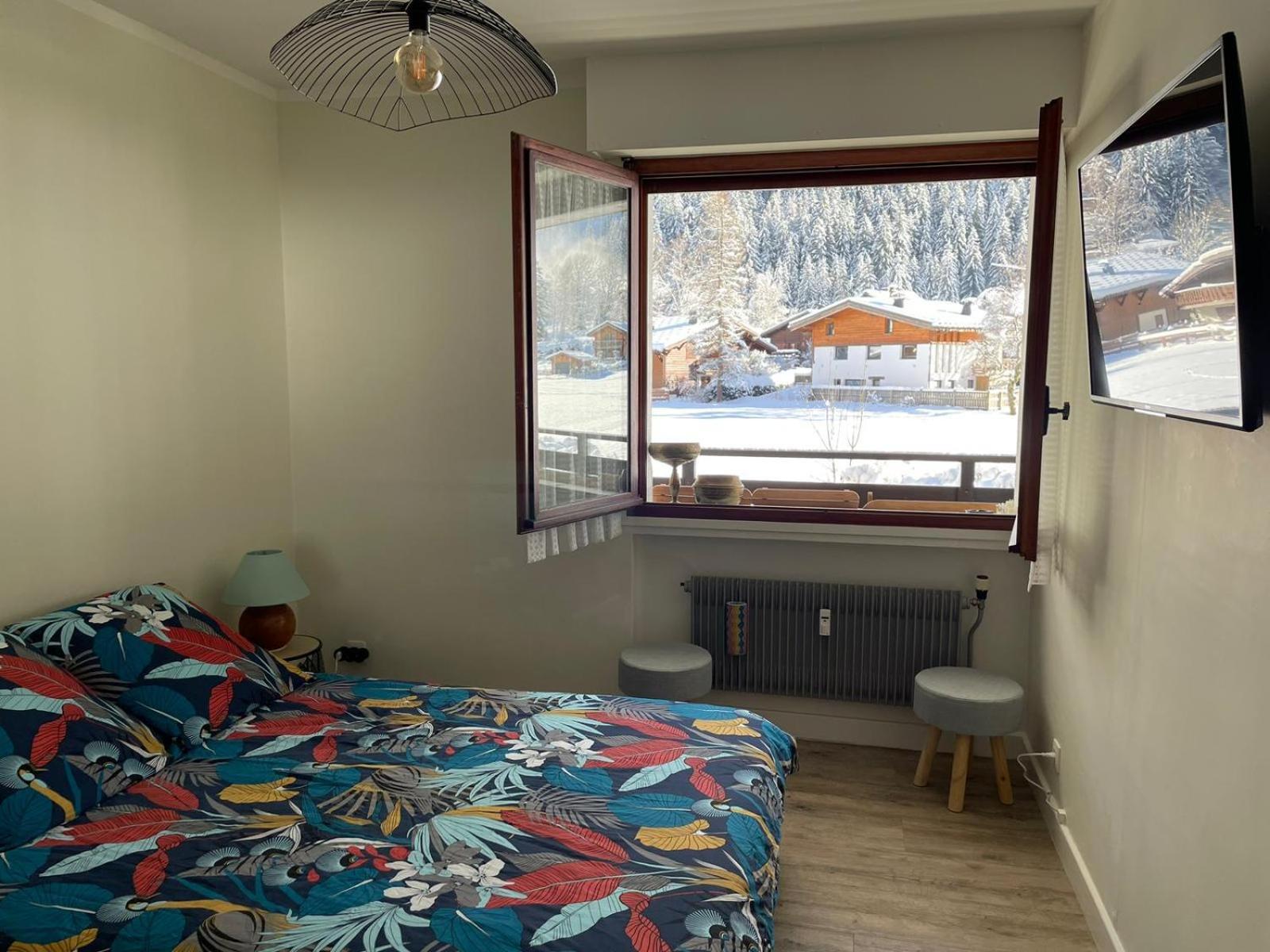 Residence Bois Du Bouchet, Appartement Vue Montagne, Calme, Parking Gratuit, Proche Centre Chamonix Luaran gambar